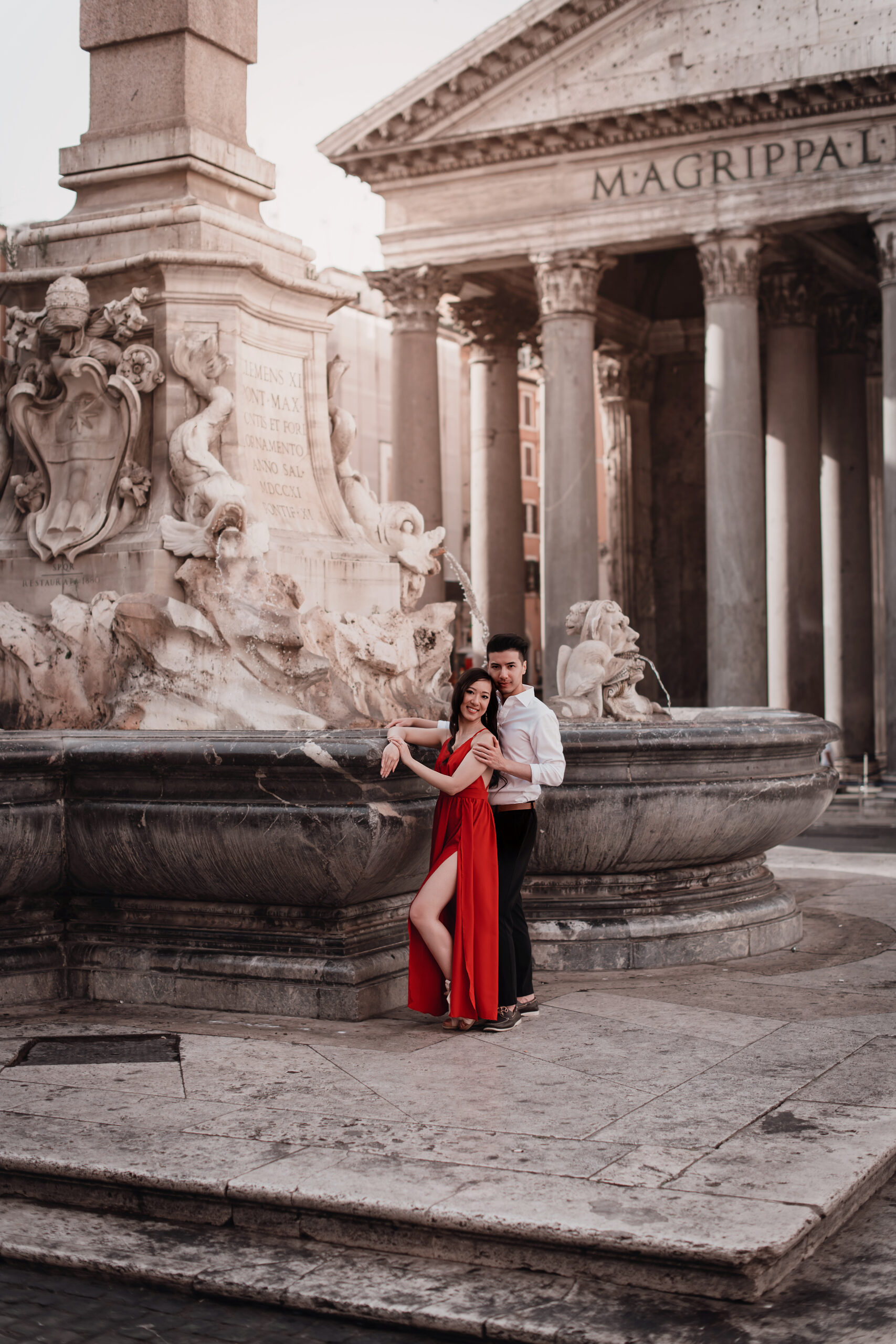 Surprise proposal in Rome