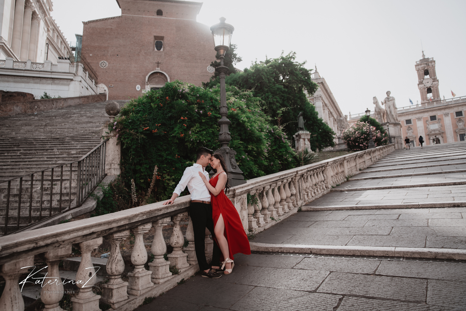 Surprise proposal in Rome