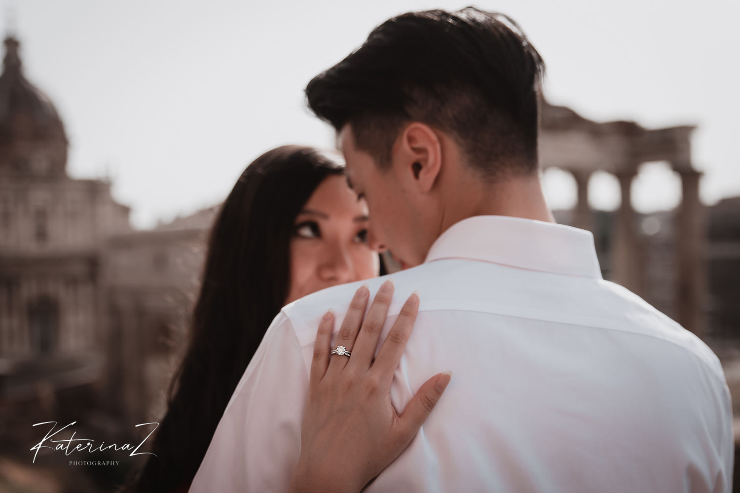 Surprise proposal in Rome