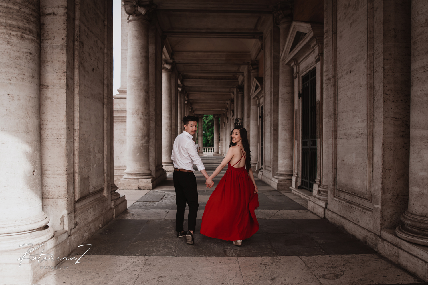 Surprise proposal in Rome