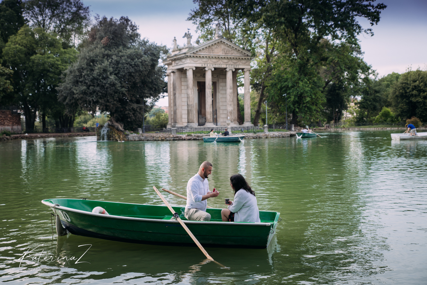 Surprise proposal in Rome