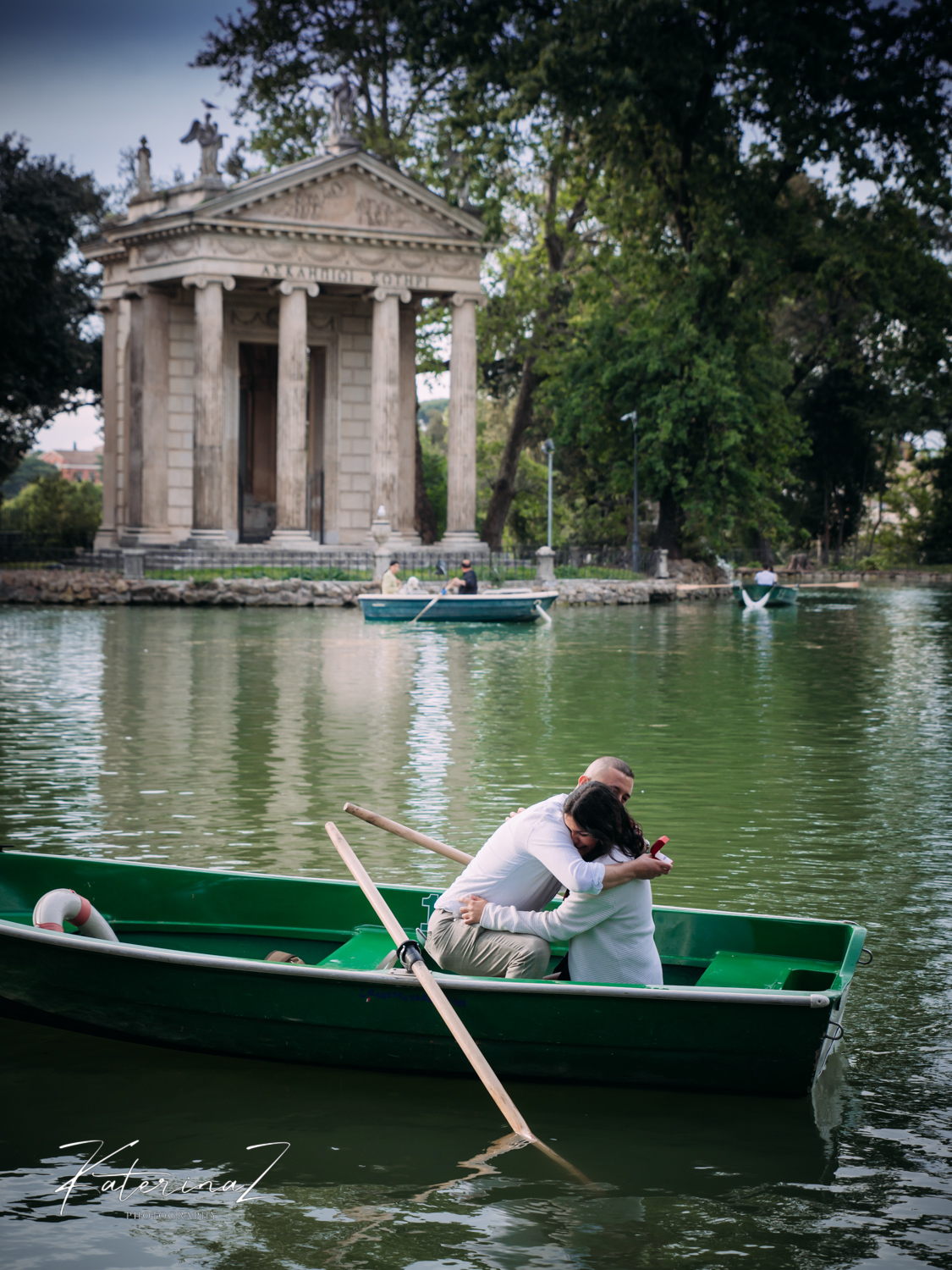 Surprise proposal in Rome