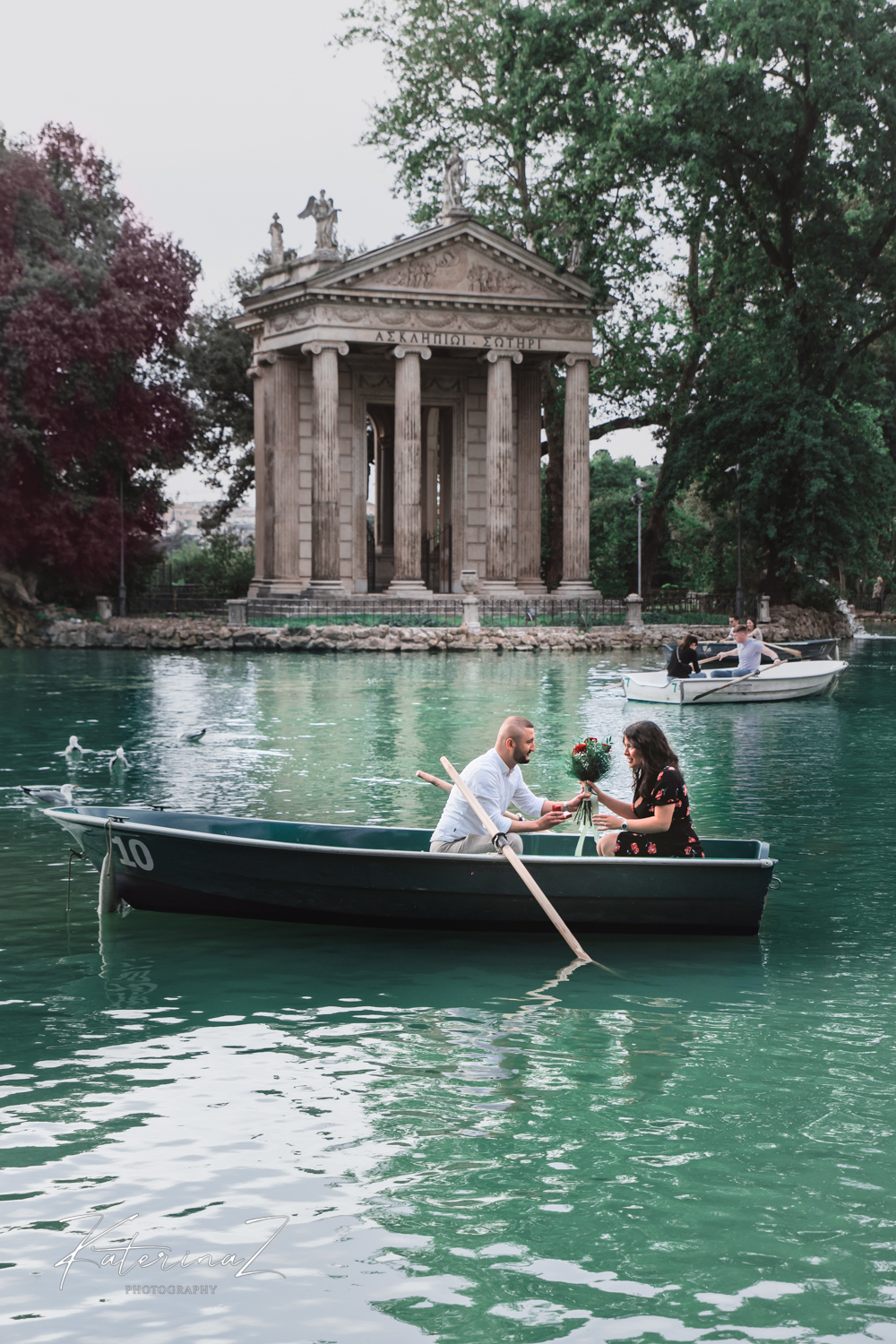 Surprise proposal in Rome