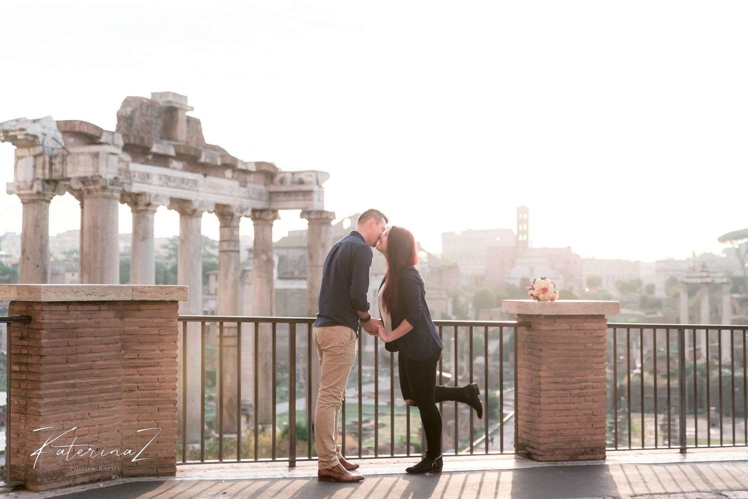 Surprise proposal in Rome