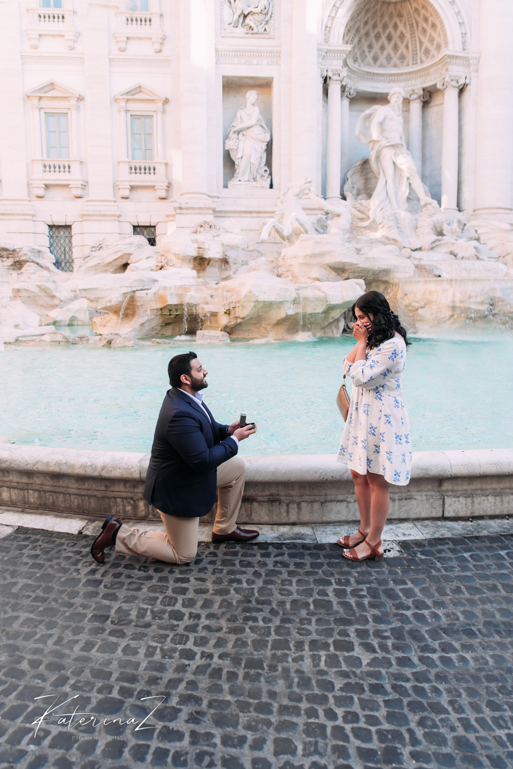 Surprise proposal in Rome