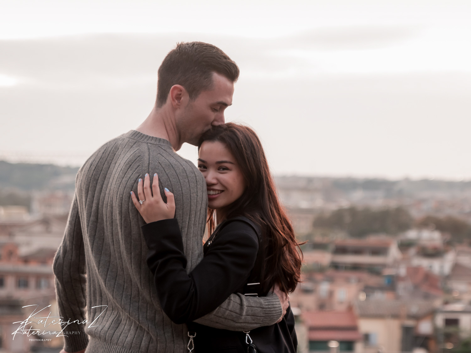 Surprise proposal in Rome