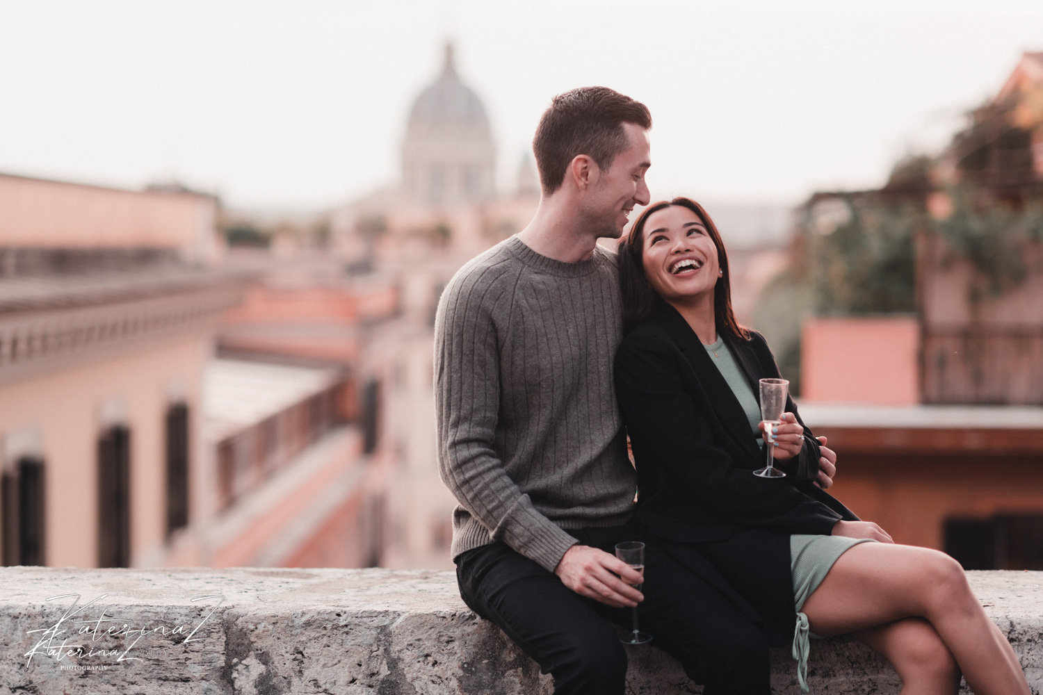 Surprise proposal in Rome