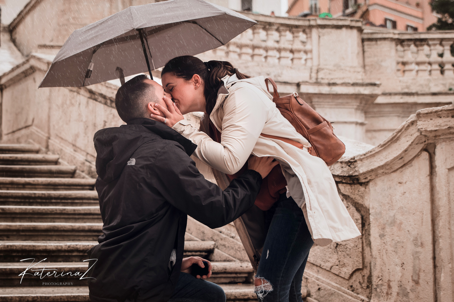 Surprise proposal in Rome