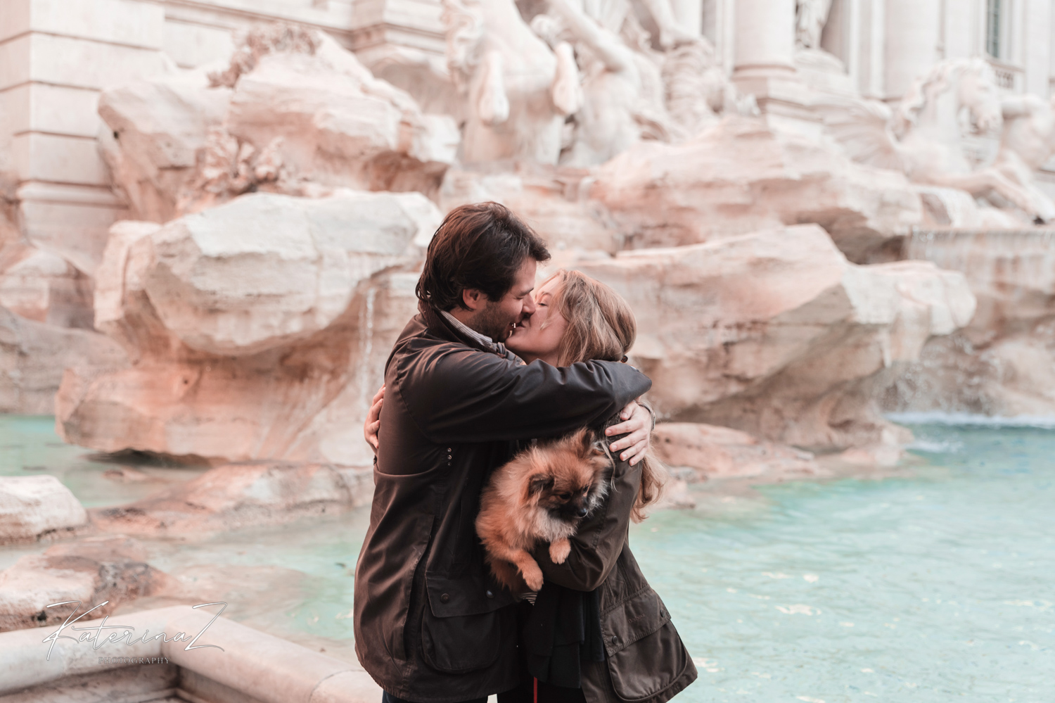 Surprise proposal in Rome