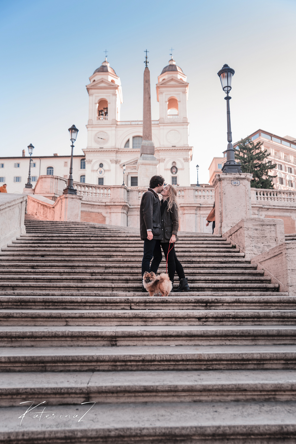 Surprise proposal in Rome